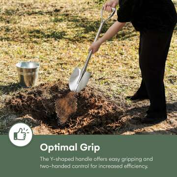 2wayz Heavy Duty Garden Shovel for Efficient Digging