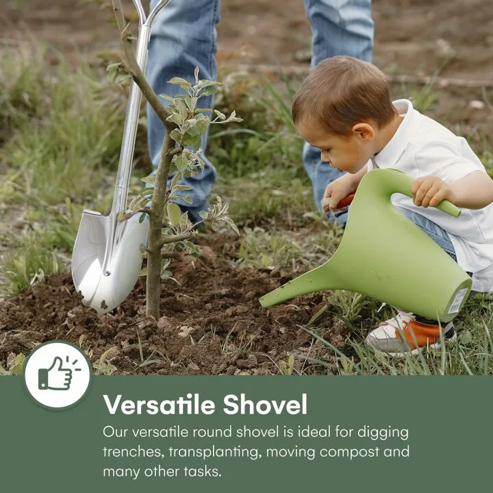 2wayz Heavy Duty Garden Shovel for Efficient Digging