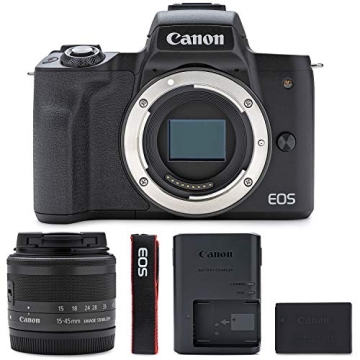 Canon EOS M50 Mirrorless Camera Kit - Ideal for Vlogging