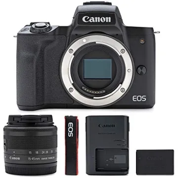 Canon EOS M50 Mirrorless Camera Kit - Ideal for Vlogging