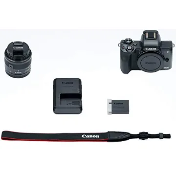 Canon EOS M50 Mirrorless Camera Kit - Ideal for Vlogging