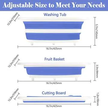 Rottogoon Collapsible Cutting Board – Must-Have for Camping