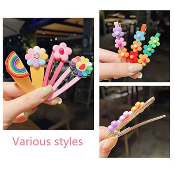 Colorful 52-piece Hairpin Set for Girls | Cute Accessories