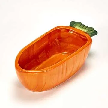 Kaytee Vege-T-Bowl Carrot for Small Pets 7.5 Inches