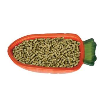 Kaytee Vege-T-Bowl Carrot 7.5 inches,Green