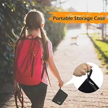 Typecho Gel Pens 48 Pack for Kids and Adults - Travel Case Included