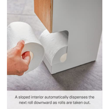 Stylish Yamazaki Toilet Paper Holder for Efficient Storage