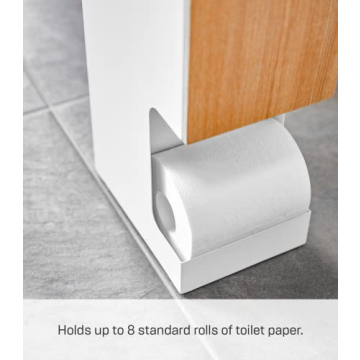 Stylish Yamazaki Toilet Paper Holder for Efficient Storage