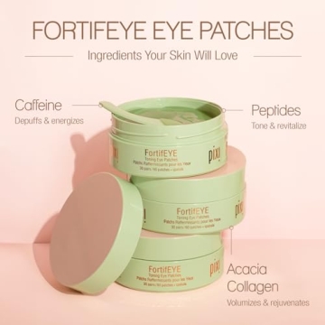 Pixi FortifEYE Hydrogel Under-Eye Patches 30 Pairs