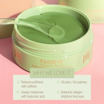 Pixi FortifEYE Hydrogel Under-Eye Patches 30 Pairs