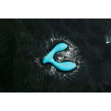 LELO Hugo Remote Controlled Vibrating Prostate Massager for Men, Deep Rose, 1.14 Pound