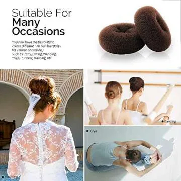 Effortless Hair Styling for Kids - 2PCS Bun Maker Set