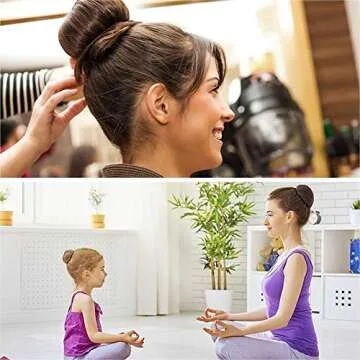 Effortless Hair Styling for Kids - 2PCS Bun Maker Set