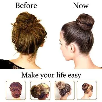 Effortless Hair Styling for Kids - 2PCS Bun Maker Set