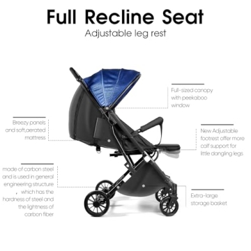 TIEBLU Umbrella Stroller - Lightweight Travel Solution