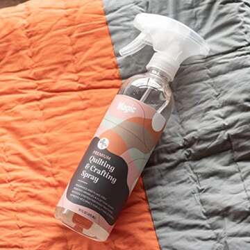 MAGIC Premium Quilting & Crafting Spray Bottle – Fabric Spray for Cutting, Creasing, & Sewing – ...