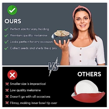 Pistachio Bowl - Stackable Snack Serving Dish