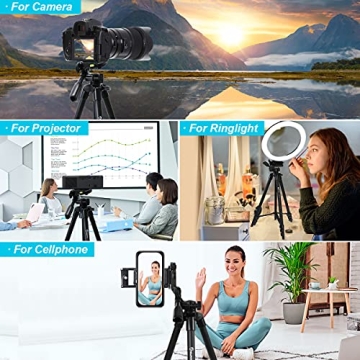 Endurax 60'' Camera Tripod for DSLR and Smartphone