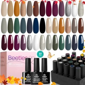 Beetles Gel Nail Polish Set 23Pcs with Top Coats