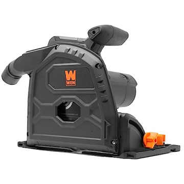 WEN 7.25-Inch Track Saw - Precision Cuts with Variable Speed & Dust Port