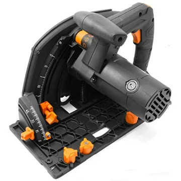 WEN 7.25-Inch Track Saw Variable Speed Precision Cuts