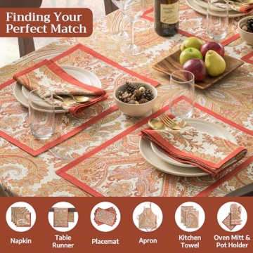 Maison d'Hermine 100% Cotton Tablecloth 60x108