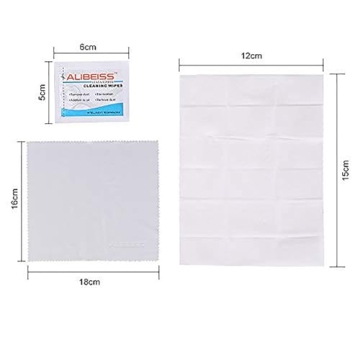 Pre-Moistened Lens Wipes for Screens and Glasses