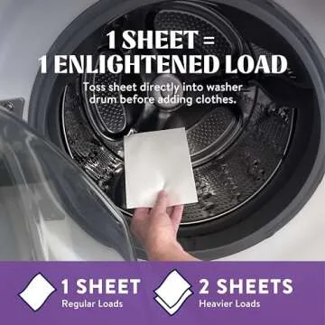 Cleancult Laundry Detergent Sheets for 60 Loads - Eco-Friendly & Natural
