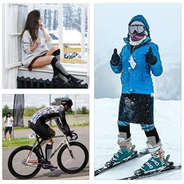 Hylaea Merino Wool Ski Socks for Winter Sports