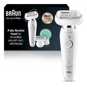 Braun Epilator Silk-épil 9 - Ultimate Hair Removal Kit for Smooth Skin