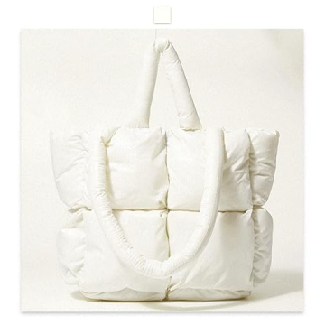 ZOSIVEB Trendy Puffer Tote Bag for Women - Stylish & Versatile