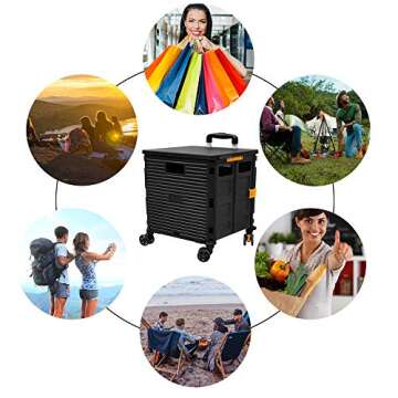 FELICON SELORSS Heavy Duty Foldable Utility Cart