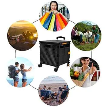 FELICON SELORSS Heavy Duty Foldable Utility Cart