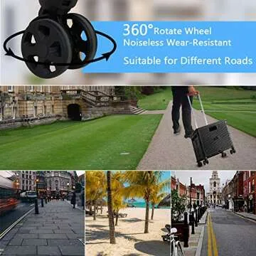 FELICON SELORSS Heavy Duty Foldable Utility Cart