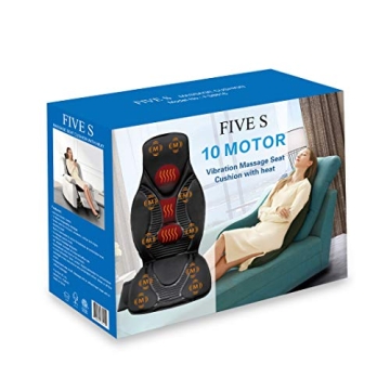 FIVE S FS8816 Massage Cushion - Pain Relief & Heat Therapy