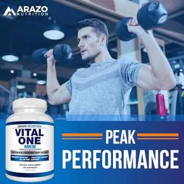 Arazo Nutrition Vital One Multivitamin for Men - Vegan Supplement