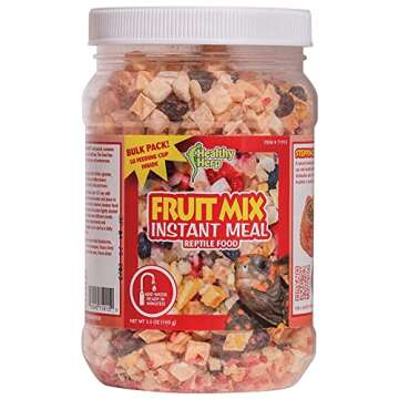 Healthy Herp Fruit Mix Instant Meal Reptile Food - Bearded Dragon Accessories & Bearded Dragon Food ...