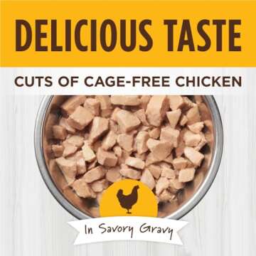 Instinct Healthy Cravings Grain Free Real Chicken Recipe Natural Wet Cat Food Topper by Nature's Var...