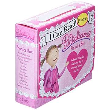Pinkalicious 12-Book Phonics Fun!: Includes 12 Mini-Books Featuring Short and Long Vowel Sounds (My First I Can Read)