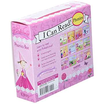 Pinkalicious 12-Book Phonics Fun!: Includes 12 Mini-Books Featuring Short and Long Vowel Sounds (My First I Can Read)