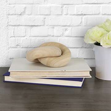 Natural Wood Knot Décor Accent | Aesthetic Home Accent