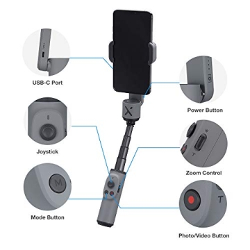 ZHIYUN Smooth X Foldable Gimbal for Smartphone Stabilization