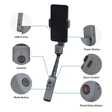 ZHIYUN Smooth X Foldable Gimbal for Smartphone Stabilization