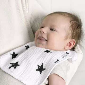 Gerber Muslin Cotton Baby Bibs for Teething Infants