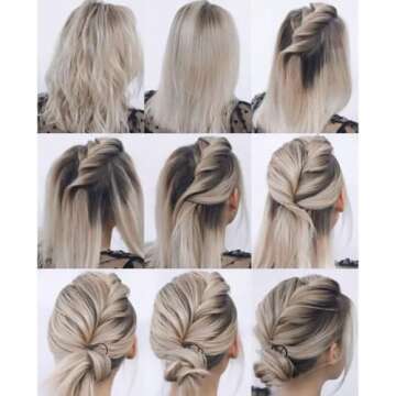 7 Pcs Metal Hair Side Combs for Elegant Hairstyles