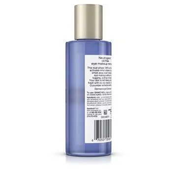 Neutrogena Oil-Free Gentle Eye Makeup Remover, 5.5 Fl. Oz. (Pack of 2)