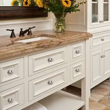 Khtumeware Satin Nickel Cabinet Knobs for Stylish Spaces