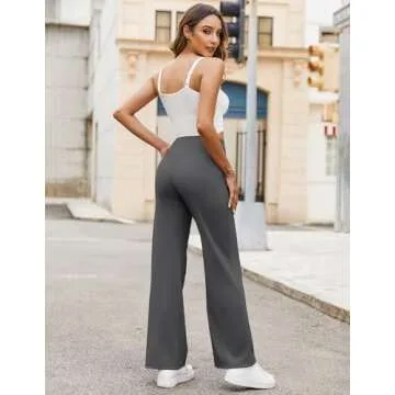 Misakia Trouser Style Yoga Pants for Women - Perfect Lounge and Yoga Wear