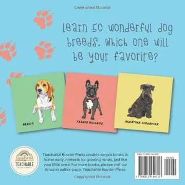 Dog Breeds for Kids: 50 Awesome Dog Breed Pictures for Young Learners and Animal Lovers