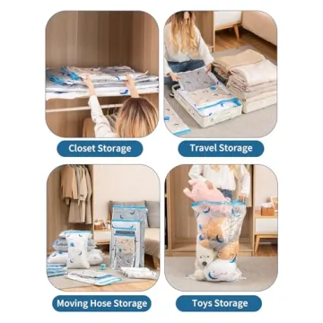 Space Saving Vacuum Storage Bags with Electric Pump